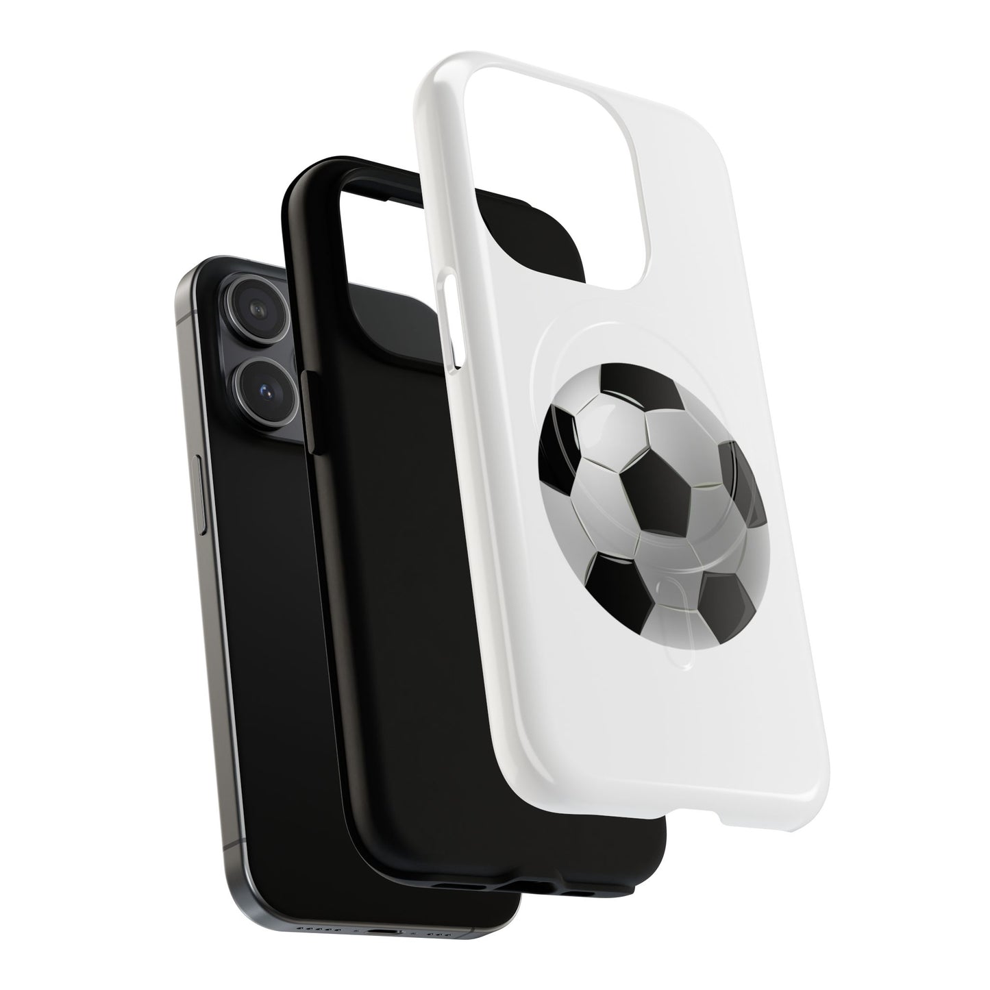 Durable Soccer Phone Case for Sports Lovers, Magnetic Phone Cover, Gift for Athletes, Soccer Fan Accessory, Sports Team Merchandise