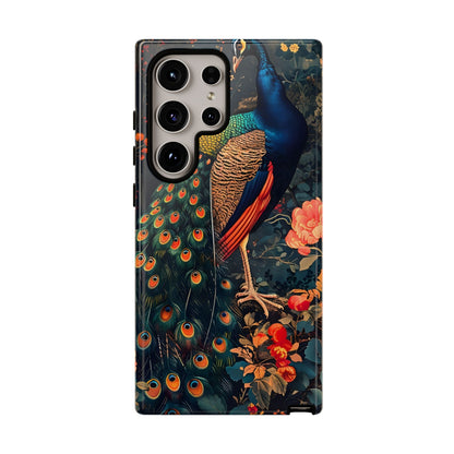 Peacock Phone Case - Artistic Floral Design, Tough Covers for iPhone, Stylish Mobile Accessories, Gift for Nature Lovers, Unique Cell [...]