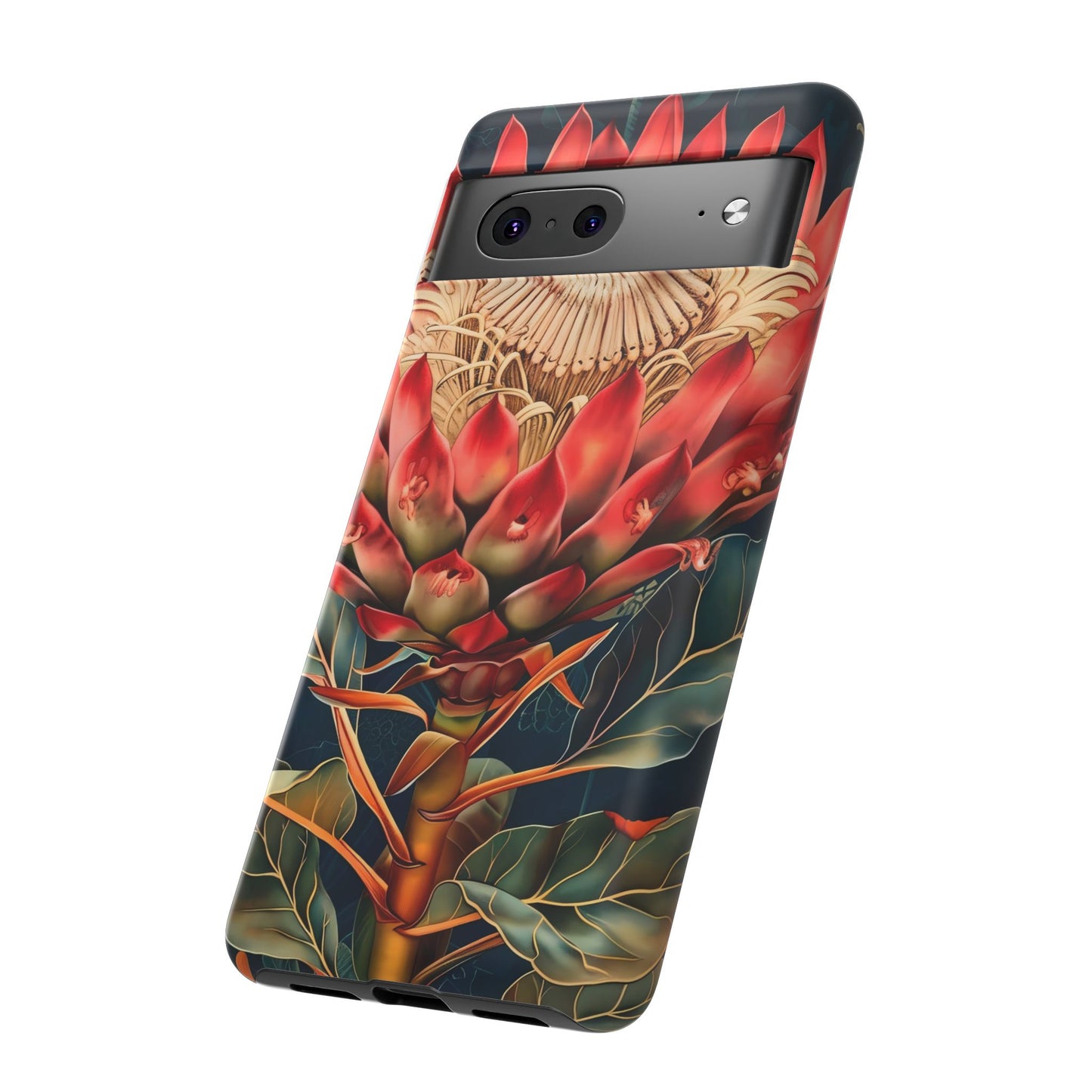 Tough Cases: Vibrant Floral Phone Case, Tough Phone Covers, Floral Art Cases, Nature Design Accessories, Gift for Nature Lovers