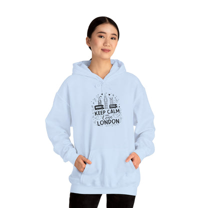 Unisex Heavy Blend™ Hooded Sweatshirt - Keep Calm and Love London