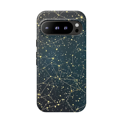 Celestial Phone Case - Starry Night Galaxy Design, Tough Case for Astrology Lovers, Cosmic Gift for Birthdays, Space Themed Accessory