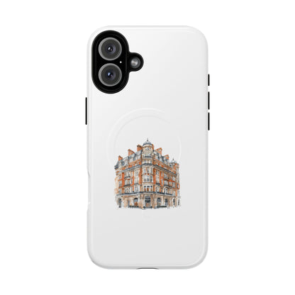 Elegant Tough Magnetic Case with Urban Design, Phone Case, Smartphone Protector, Gift for Her, Unique Tech Accessories