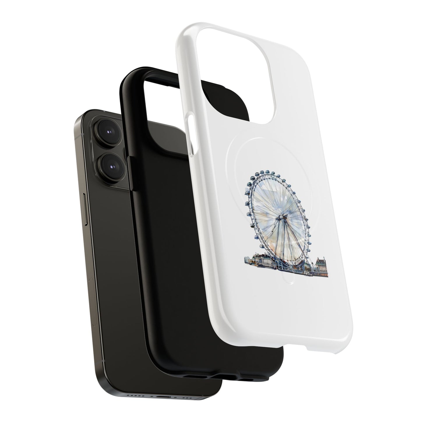 Funky Ferris Wheel Magnetic Case | Tough iPhone Cover, Customized Phone Case, Unique Gift, Festival Accessory, Durable Phone Protection
