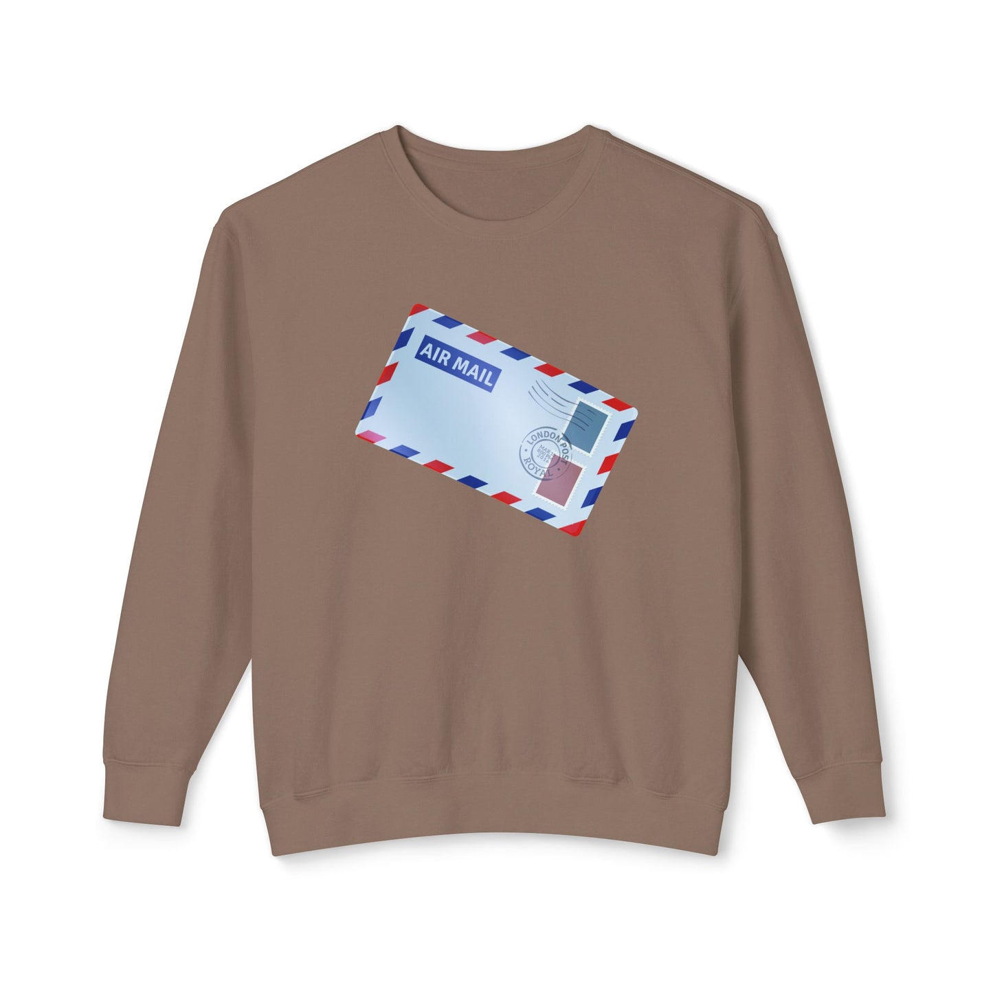 Unisex Lightweight Crewneck Sweatshirt - Vintage British Air Mail