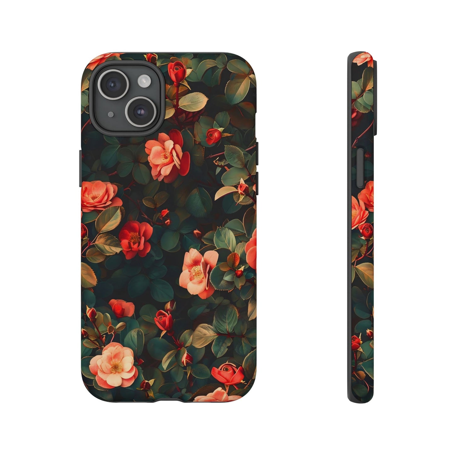 Floral Phone Case - Elegant Floral Design, Tough Protective Case, Perfect Gift for Her, Trendy Phone Accessories, Mother’s Day, Birthday