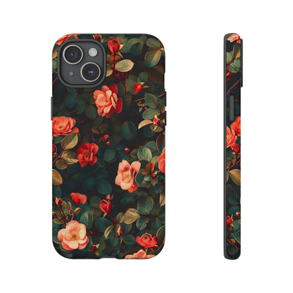 Floral Phone Case - Elegant Floral Design, Tough Protective Case, Perfect Gift for Her, Trendy Phone Accessories, Mother’s Day, Birthday