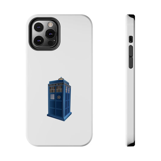 Doctor Who Tardis Phone Cases, Geeky Phone Protector, Unique Gifts for Whovians, Birthday, Holidays, Customizable Designs