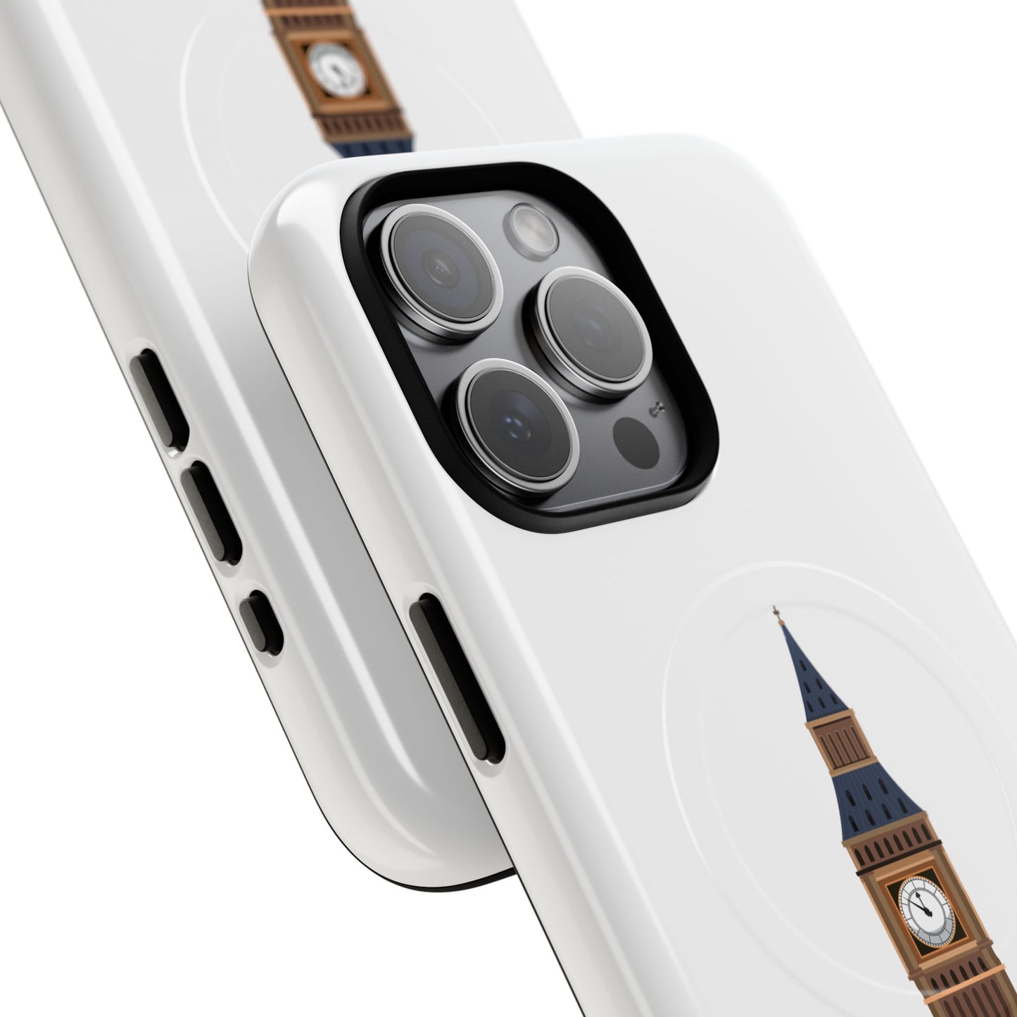 Tough Magnetic Phone Cases with Iconic Big Ben Design, Phone Protector, Unique Gift, London Souvenir, Magnetic Case for Phones