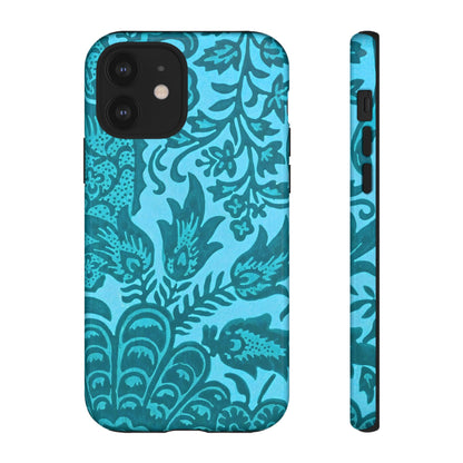 Bohemian Phone Case, Tough Floral Phone Cover, Artistic Phone Protector, Gift for Her, Unique Tech Accessories