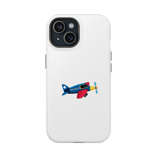 Vintage Airplane Magnetic Tough Case, Phone Cover, Gift for Aviation Lovers, Airplane Decor, Kids Phone Case