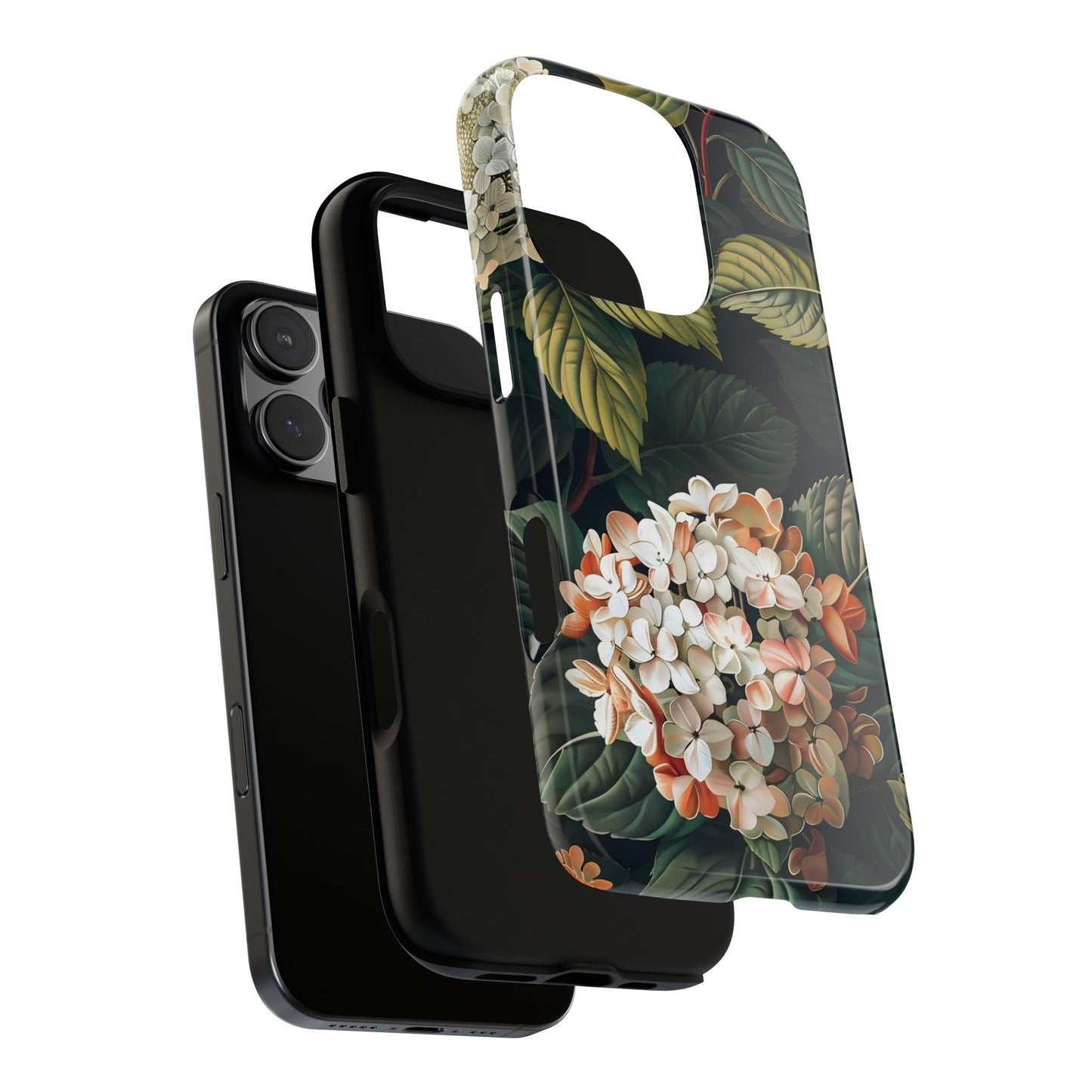 Floral Phone Case - Tough Cases, Nature Lover Gift, Floral Design, Botanical Phone Cover, Stylish Cellphone Accessory, Mother's Day Gift