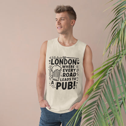Unisex Barnard Tank - London's Pub Leading Roads