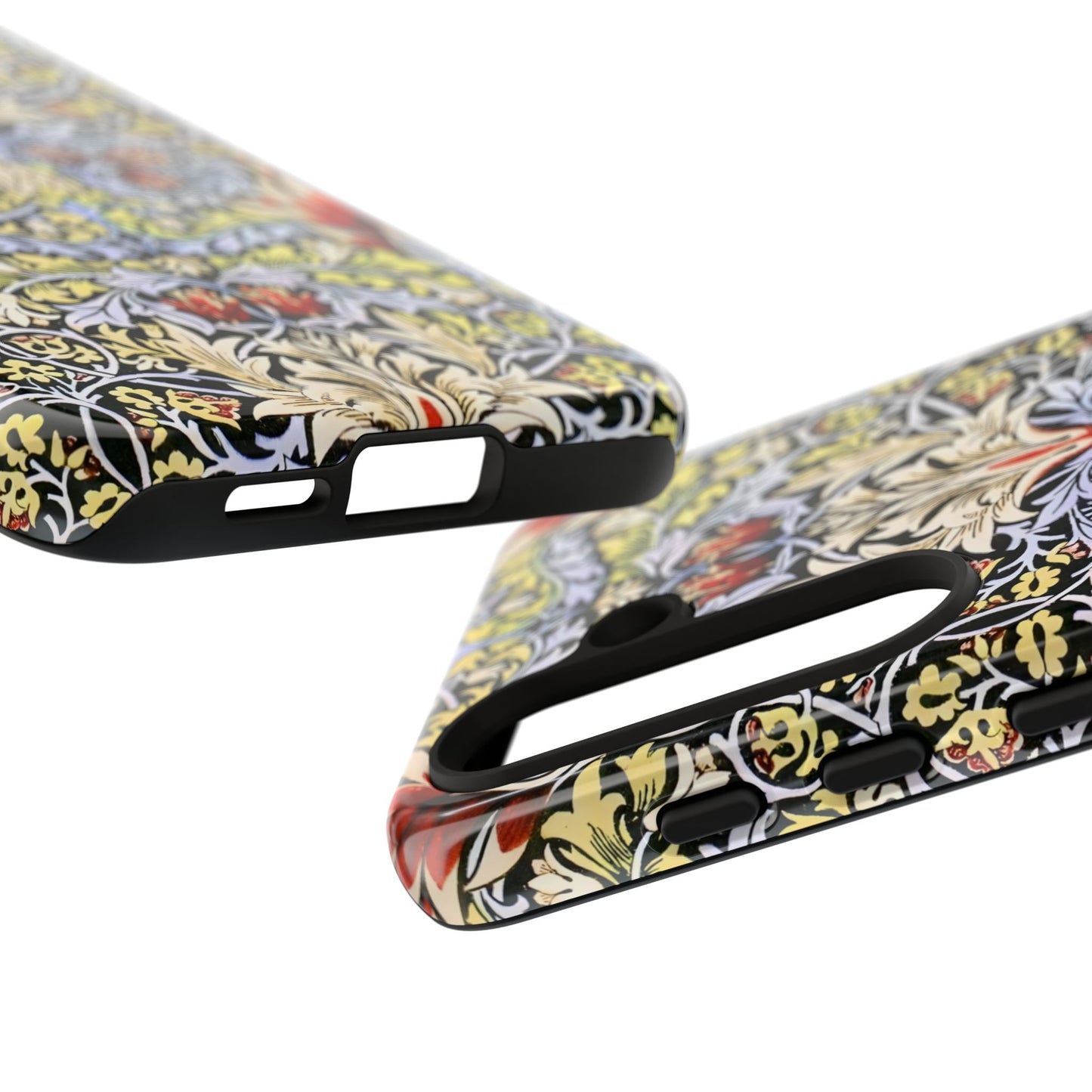 Stylish Phone Case - Floral Design, Tough Cases, Gift for Her, Phone Accessories, Trendy Tech, Unique Cell Phone Cover