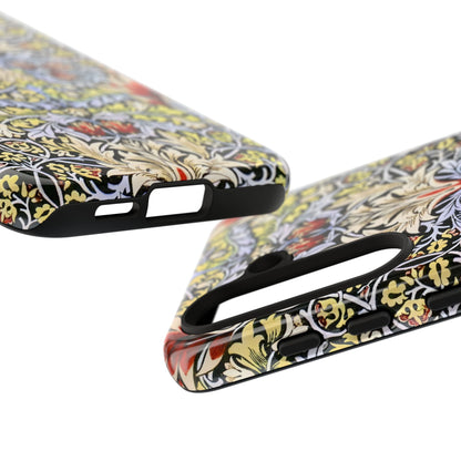Stylish Phone Case - Floral Design, Tough Cases, Gift for Her, Phone Accessories, Trendy Tech, Unique Cell Phone Cover