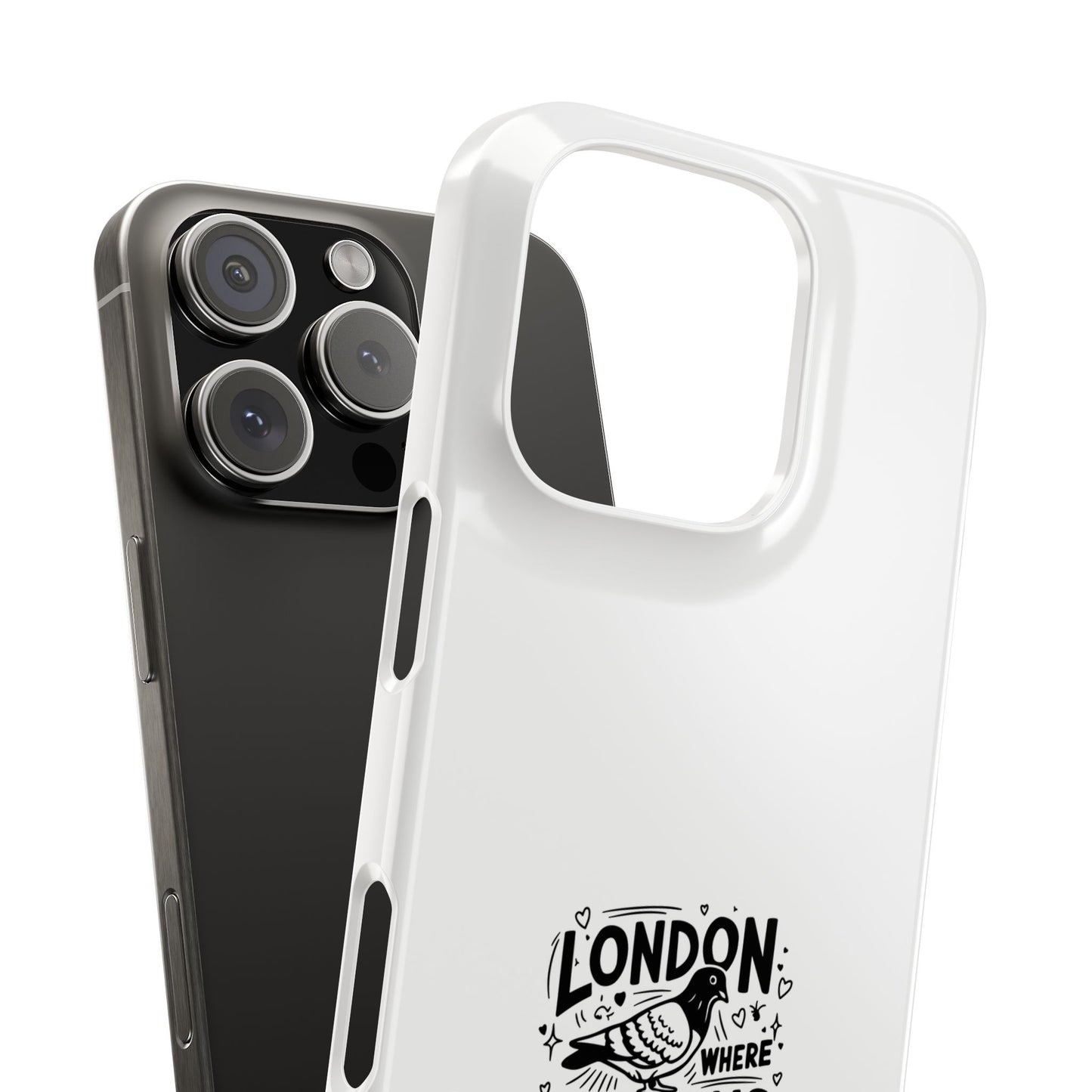 London Pigeon Rule Phone Cases, Cute Phone Accessories, London Souvenirs, Urban Chic, Gift for Travelers, Unique Phone Cover