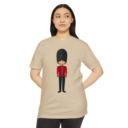 Unisex CVC Jersey T-shirt - Honor in Red - British Soldier Uniforms
