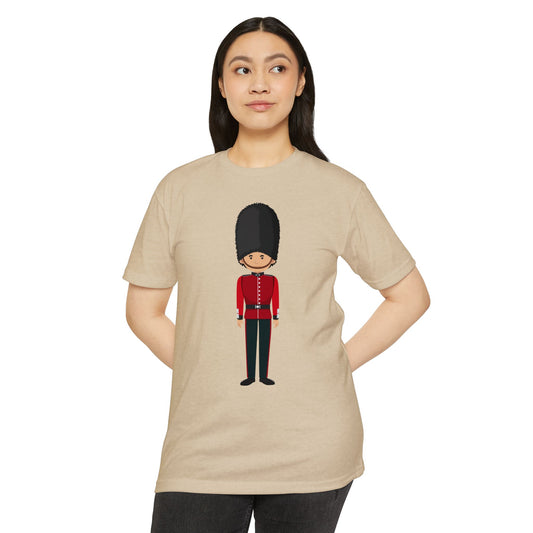 Unisex CVC Jersey T-shirt - Honor in Red - British Soldier Uniforms