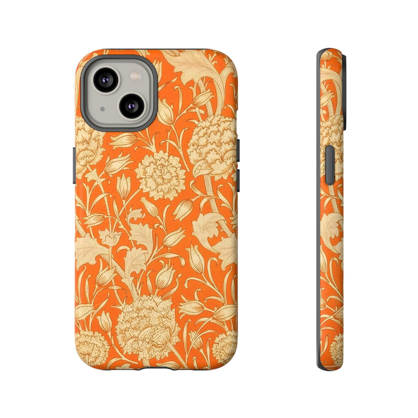 Floral Phone Case, Vibrant Tough Cases for Garden Lovers, Stylish Protection, Gift for Birthdays, Spring Decor, Unique Design