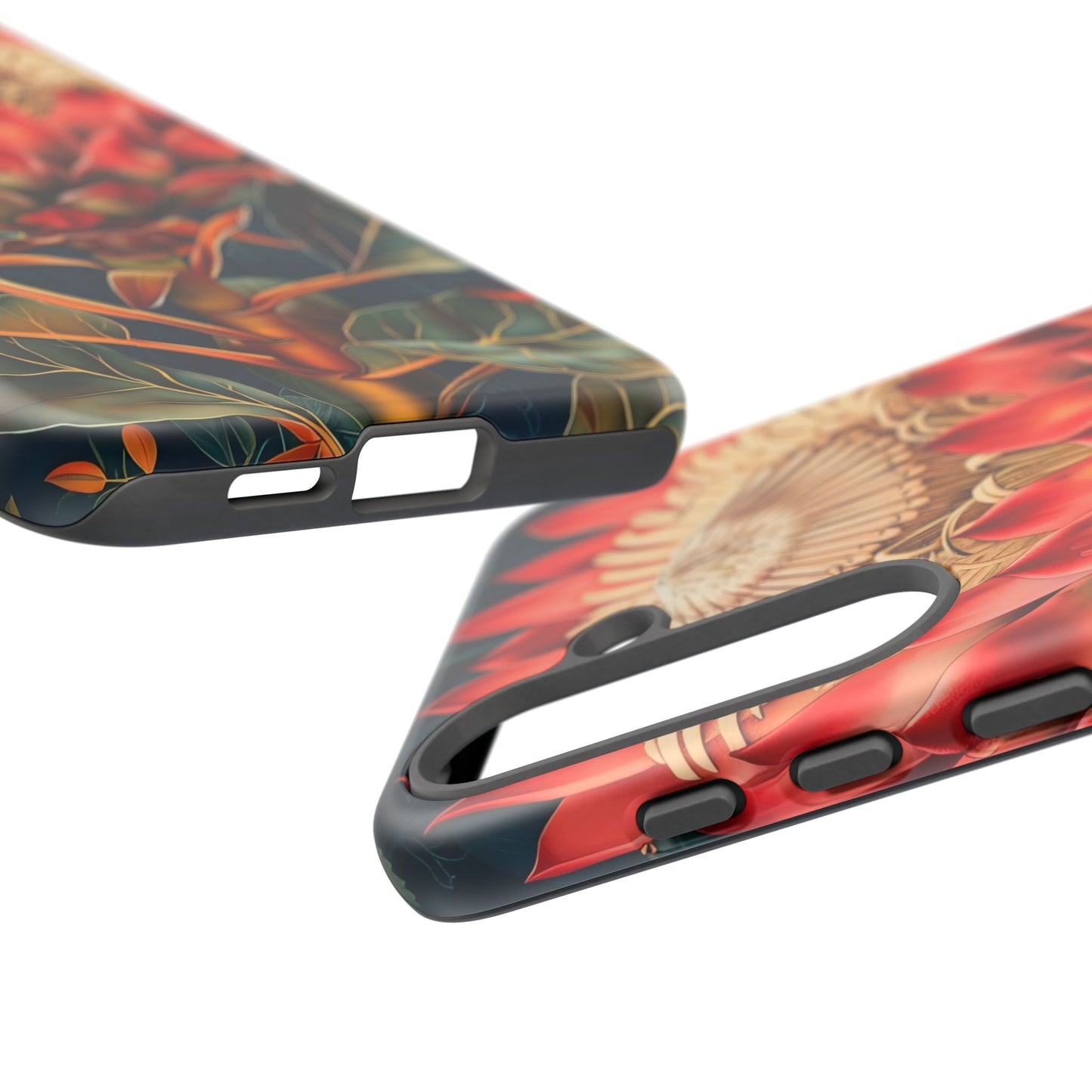 Tough Cases: Vibrant Floral Phone Case, Tough Phone Covers, Floral Art Cases, Nature Design Accessories, Gift for Nature Lovers