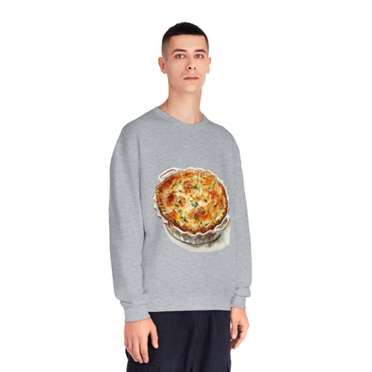 Unisex NuBlend® Crewneck Sweatshirt - British Royal Feast Opulent Dining Fit for Royalty