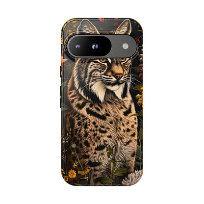 Wildlife Phone Case with Lynx Design, Tough Cases, Animal Lovers Gift, Nature Inspired Accessories, Unique Tech Protection
