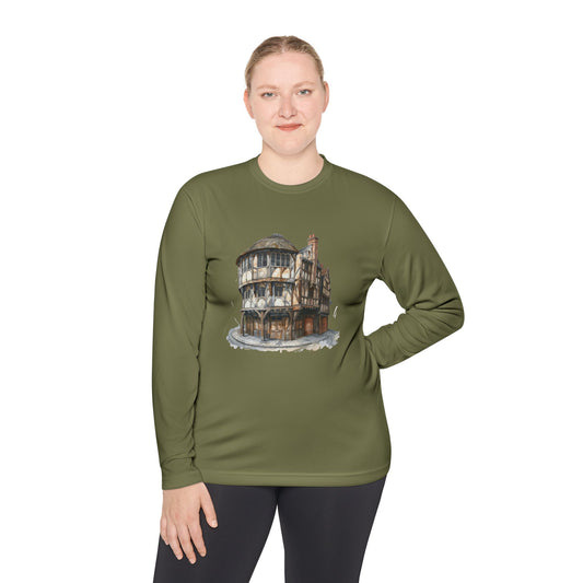 Unisex Lightweight Long Sleeve Tee - Old World Charm - British Pub Traditions