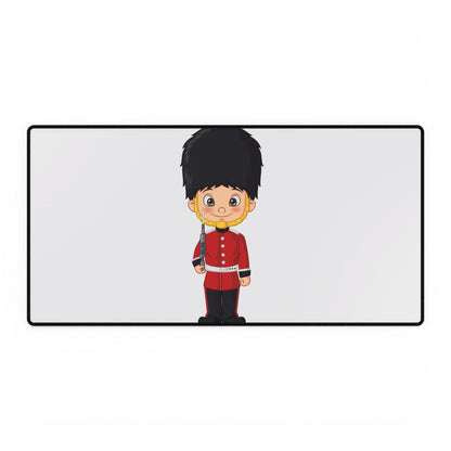 Cute Royal Guard Desk Mat, Kids Desk Accessory, Study Mat, Office Decor, Fun Gift for Children, Teacher Supplies, Playroom Decor