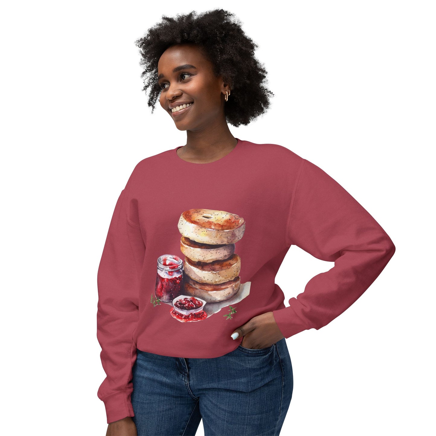 Unisex Lightweight Crewneck Sweatshirt - British Royal Cuisine