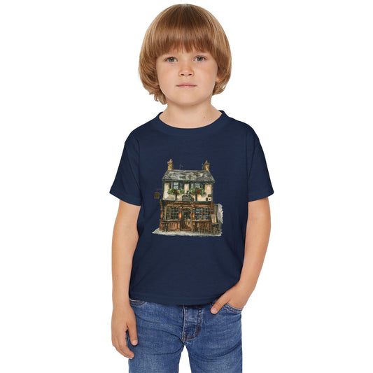 Toddler T-Shirt - Historic English Home Wall Art Design