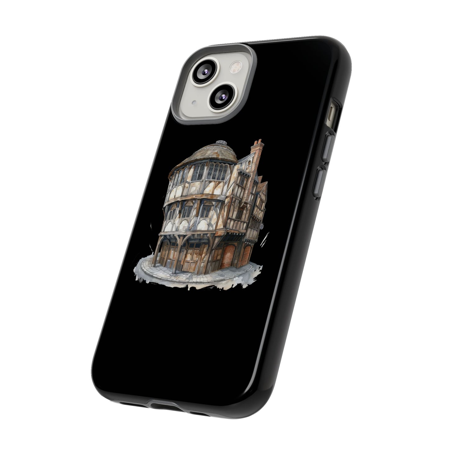 Stylish Phone Case featuring Unique Building Design, Art Lover Gift, Durable Phone Cover, Trendy Gadget Accessory, Unique Gift for Her