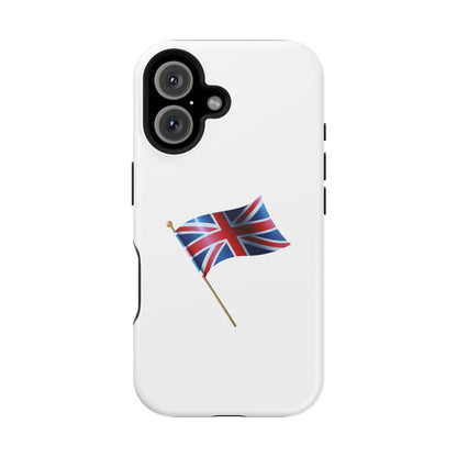 Vintage Union Jack Magnetic Phone Case, British Flag Tough Case, Gift for Anglophiles, Travel Accessories,UK Prid e Case
