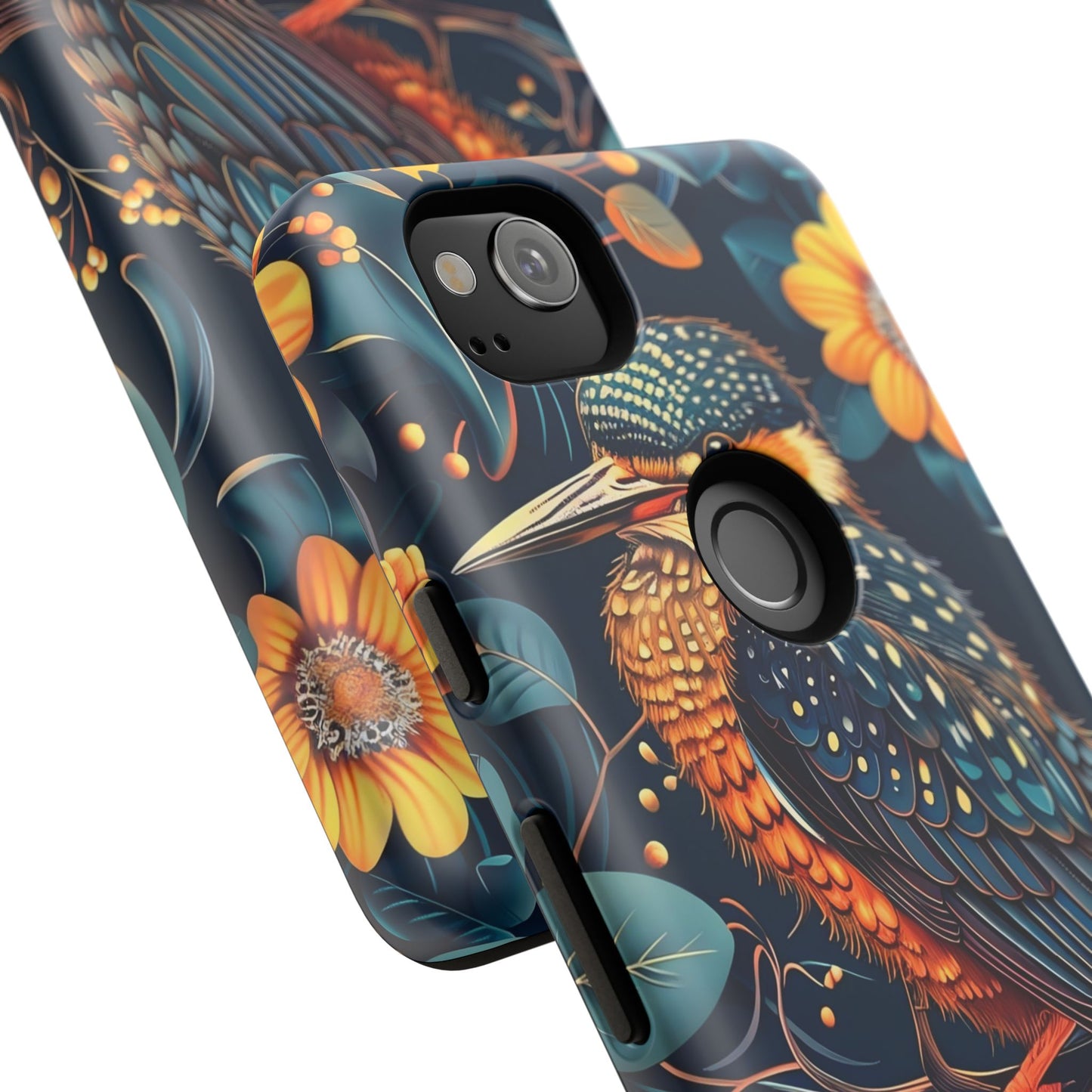 Nature-Inspired Phone Case | Artistic Bird Design | Tough Cases for Nature Lovers, Unique Gift, Eco-Friendly, Wildlife Decor