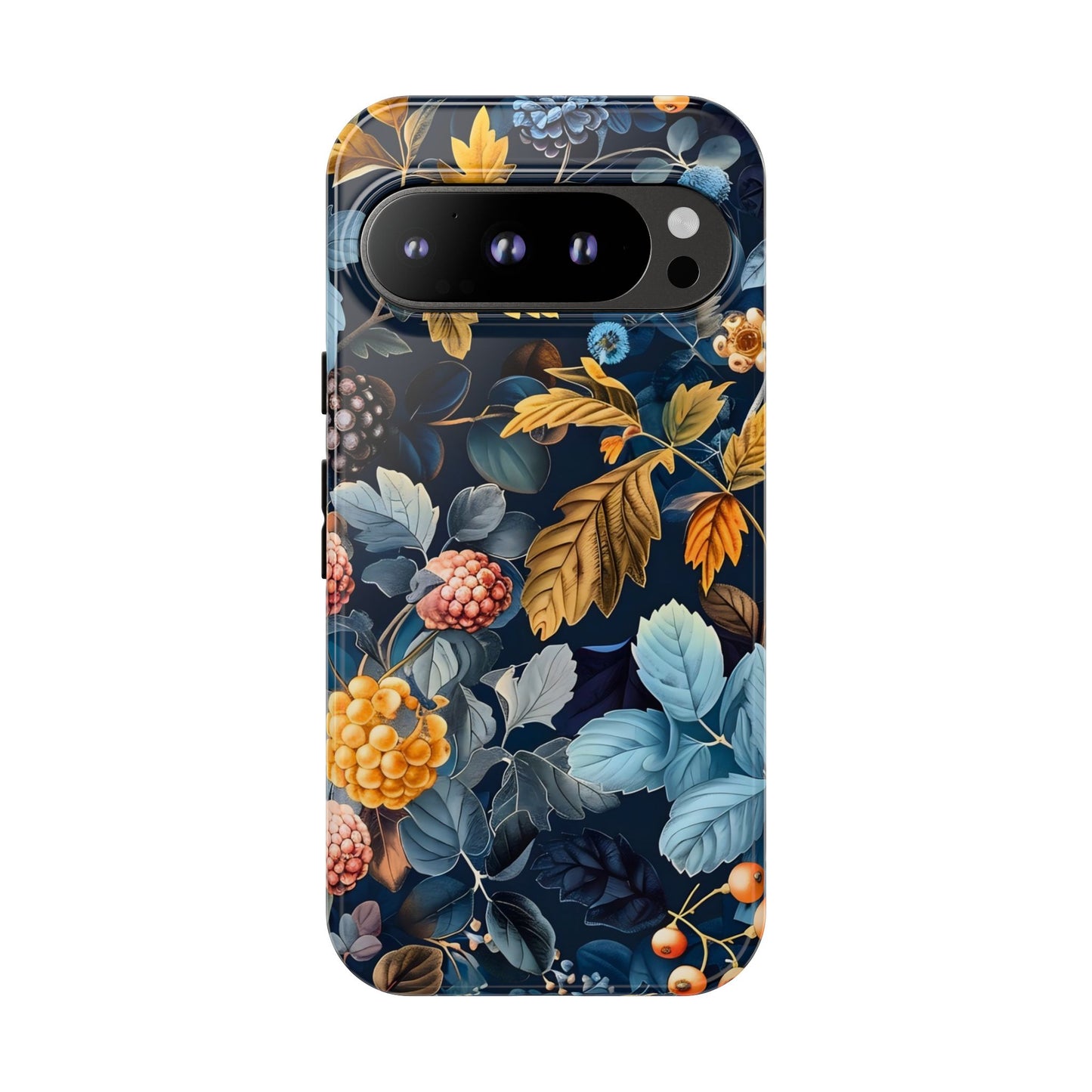 Floral iPhone Case, Tough Phone Cover, Nature-inspired Accessory, Gift for Her, Trendy Protection Case