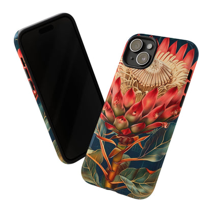 Tough Cases: Vibrant Floral Phone Case, Tough Phone Covers, Floral Art Cases, Nature Design Accessories, Gift for Nature Lovers