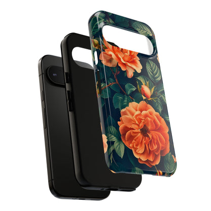 Floral Phone Case, Tough Cases for Nature Lovers, Botanical Design, Phone Protection, Gift for Her, Trending Floral Accessories