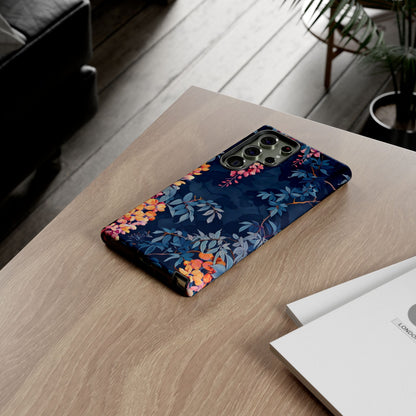 Floral iPhone Case, Tough Phone Cover, Gift for Her, Nature Lover Accessory, Spring Decor, Unique Floral Design