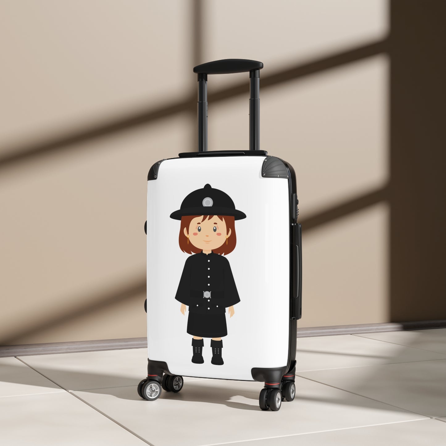 Female British Police Officer - Suitcase