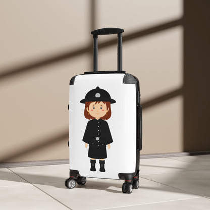 Female British Police Officer - Suitcase