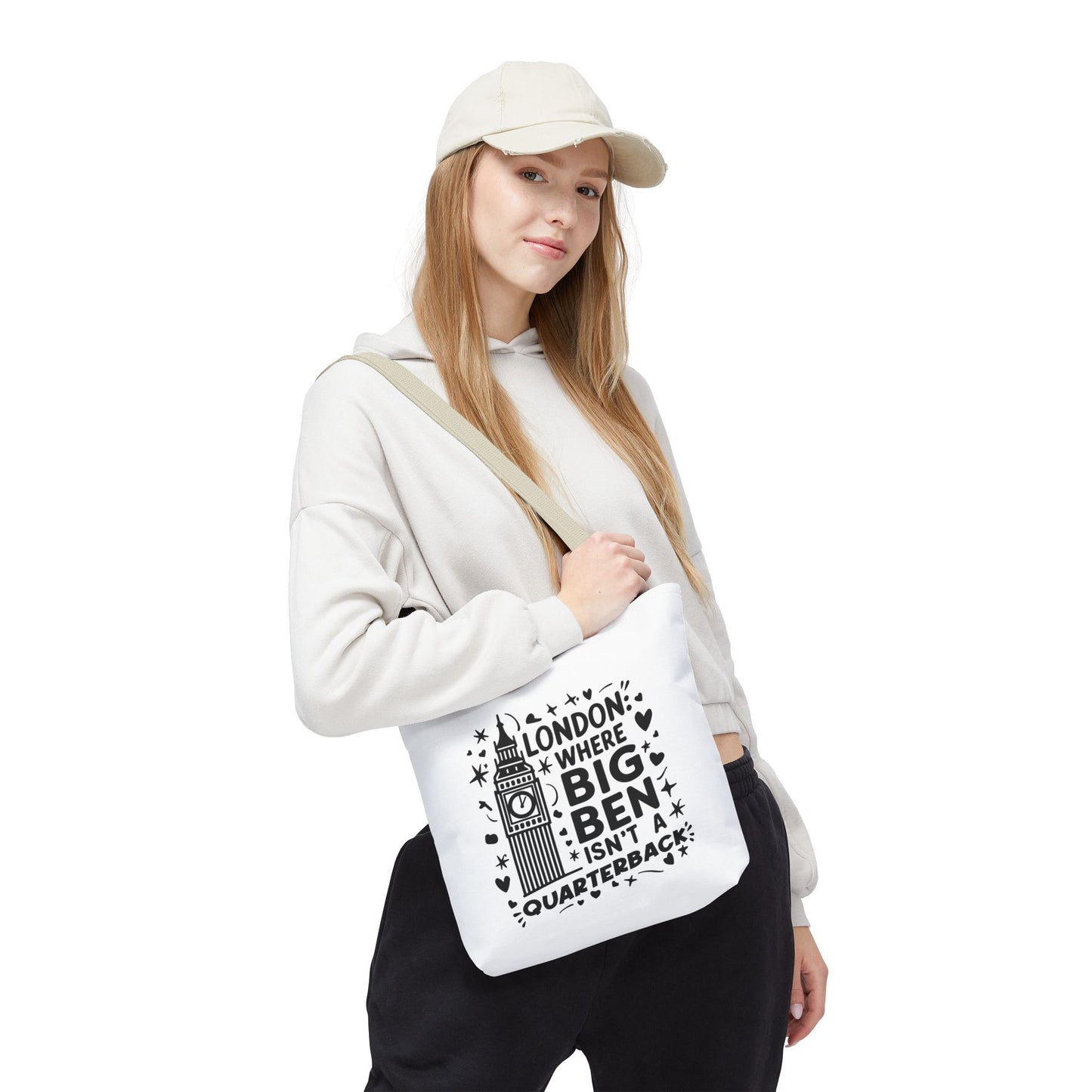 London-Themed Tote Bag, Perfect for Travelers, Gifts for Friends, Everyday Use, London Souvenir, Unique Tote Bag