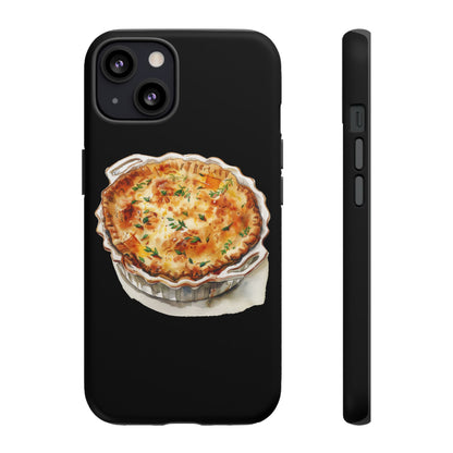 Quiche Phone Case - Funky Kitchen Decor, Foodie Gift, Chef Accessories, Culinary Art, Quirky Phone Cover
