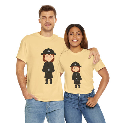 Red Jacket - Bodmin Keep: Cornwall's Army Museum Trendy Unisex Heavy Cotton T-Shirt