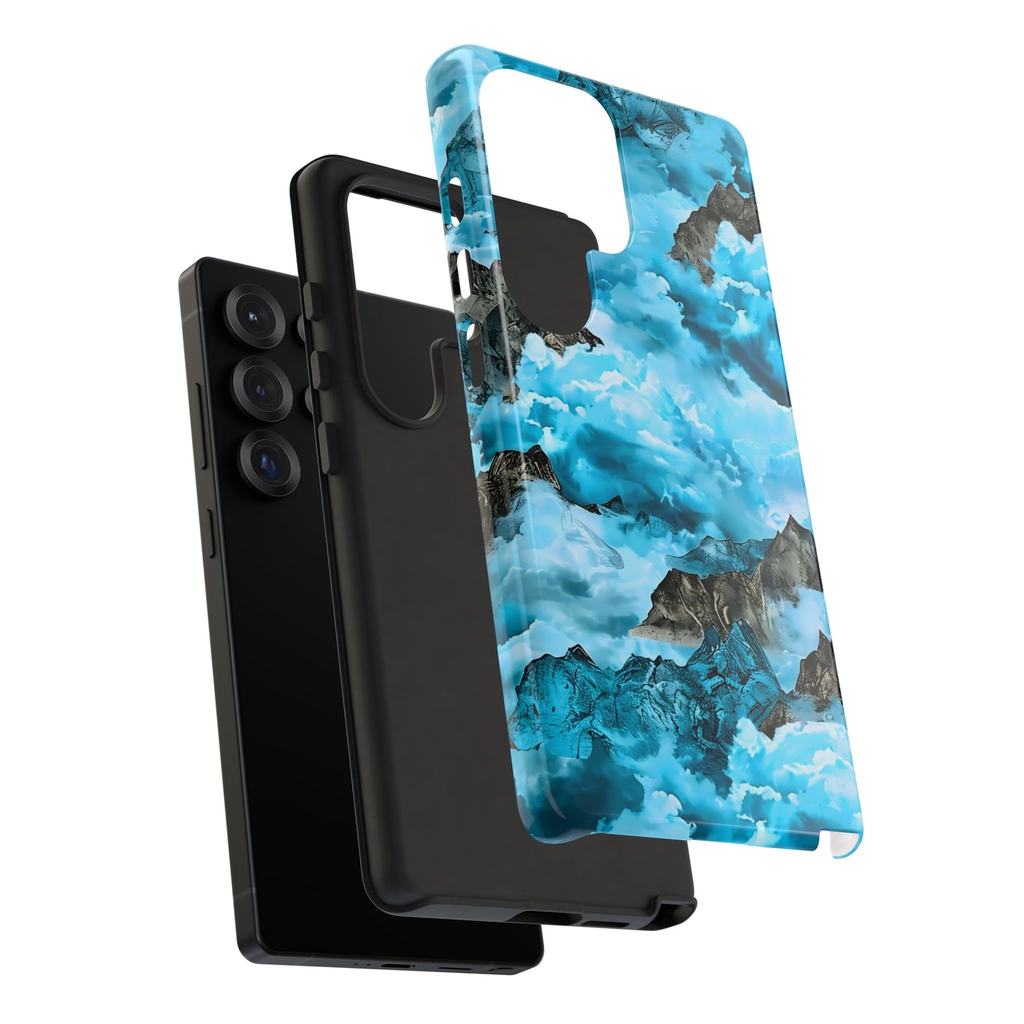 Mountain Wave Phone Case - Adventure Gear, Outdoor Gifts, Stylish Cases, Trendy Accessories, Nature Lovers