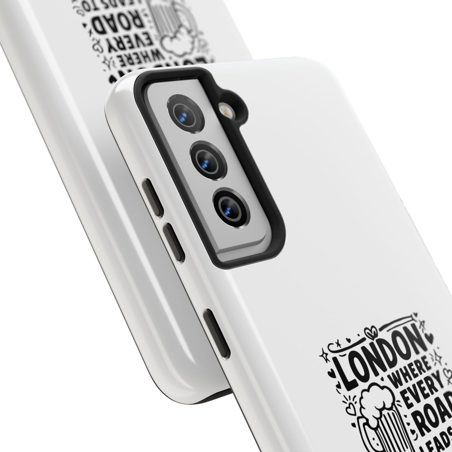 London Pub Themed Tough Phone Case - Perfect Gift for Travelers