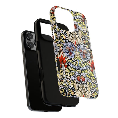 Stylish Phone Case - Floral Design, Tough Cases, Gift for Her, Phone Accessories, Trendy Tech, Unique Cell Phone Cover