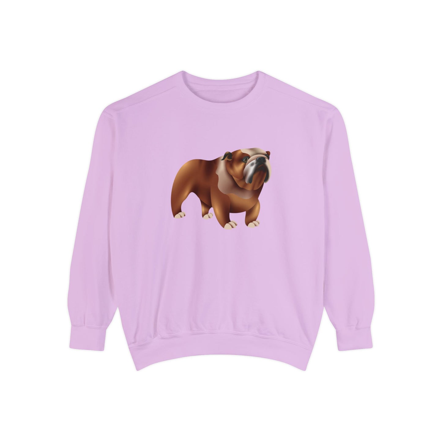 Unisex Garment-Dyed Sweatshirt All Day Wear - British Dog