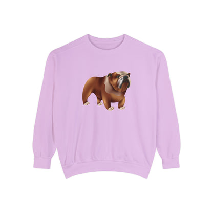 Unisex Garment-Dyed Sweatshirt All Day Wear - British Dog