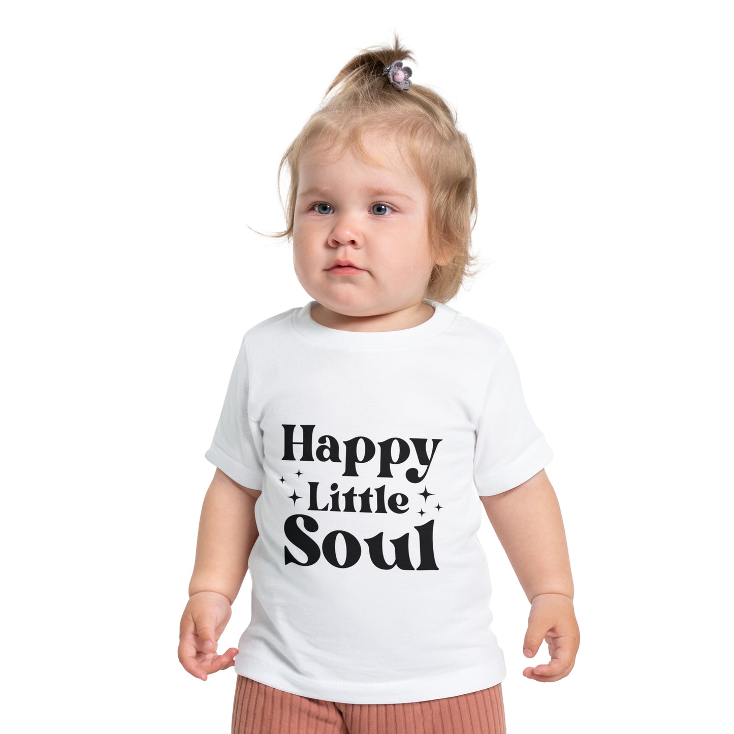Happy Little Soul Baby T-Shirt | Adorable Infant Tee for Celebrations & Everyday Wear