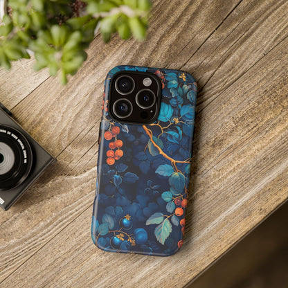 Artistic Phone Case with Floral Design, Tough Cases for iPhone, Nature-Inspired Accessory, Unique Gift for Her, Protective Cover