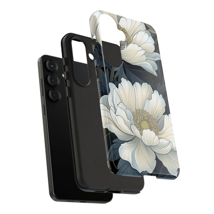 Elegant Floral Phone Case, Floral iPhone Cover, Flower Art Phone Case, Eco-Friendly Mobile Protection, Tough & Stylish Phone Case