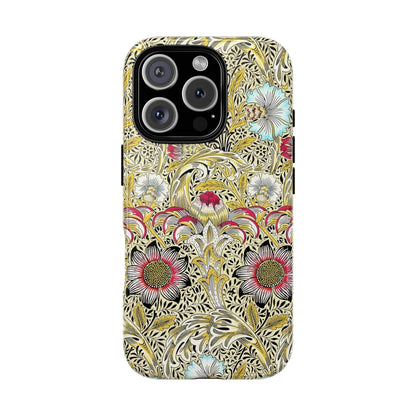 Floral Phone Case - Tough Cases, Floral Design, Stylish, Protective, Unique Gift for Her, Phone Accessories